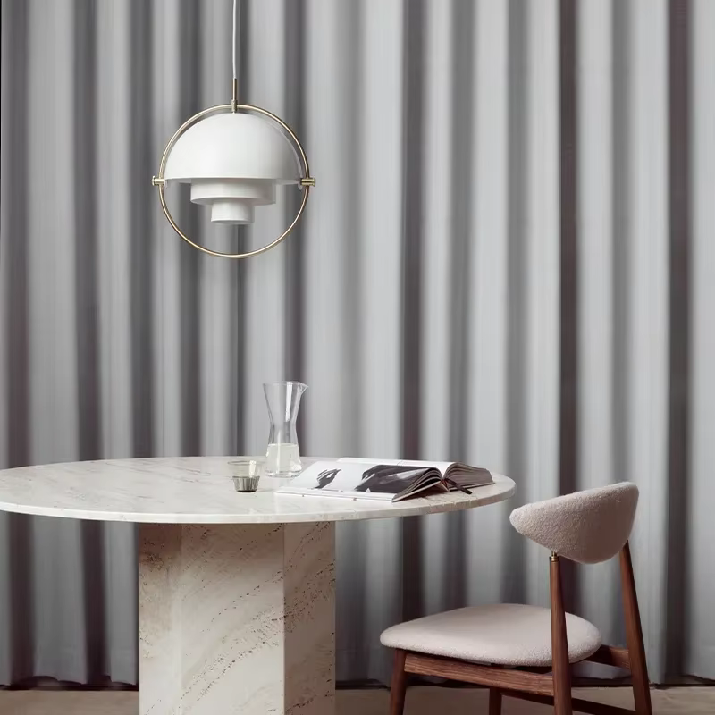 Lampe LED Suspendue en Fer Chromé localité, Luminaire Décoratif d'Nik, Idéal pour une Cuisine ou une