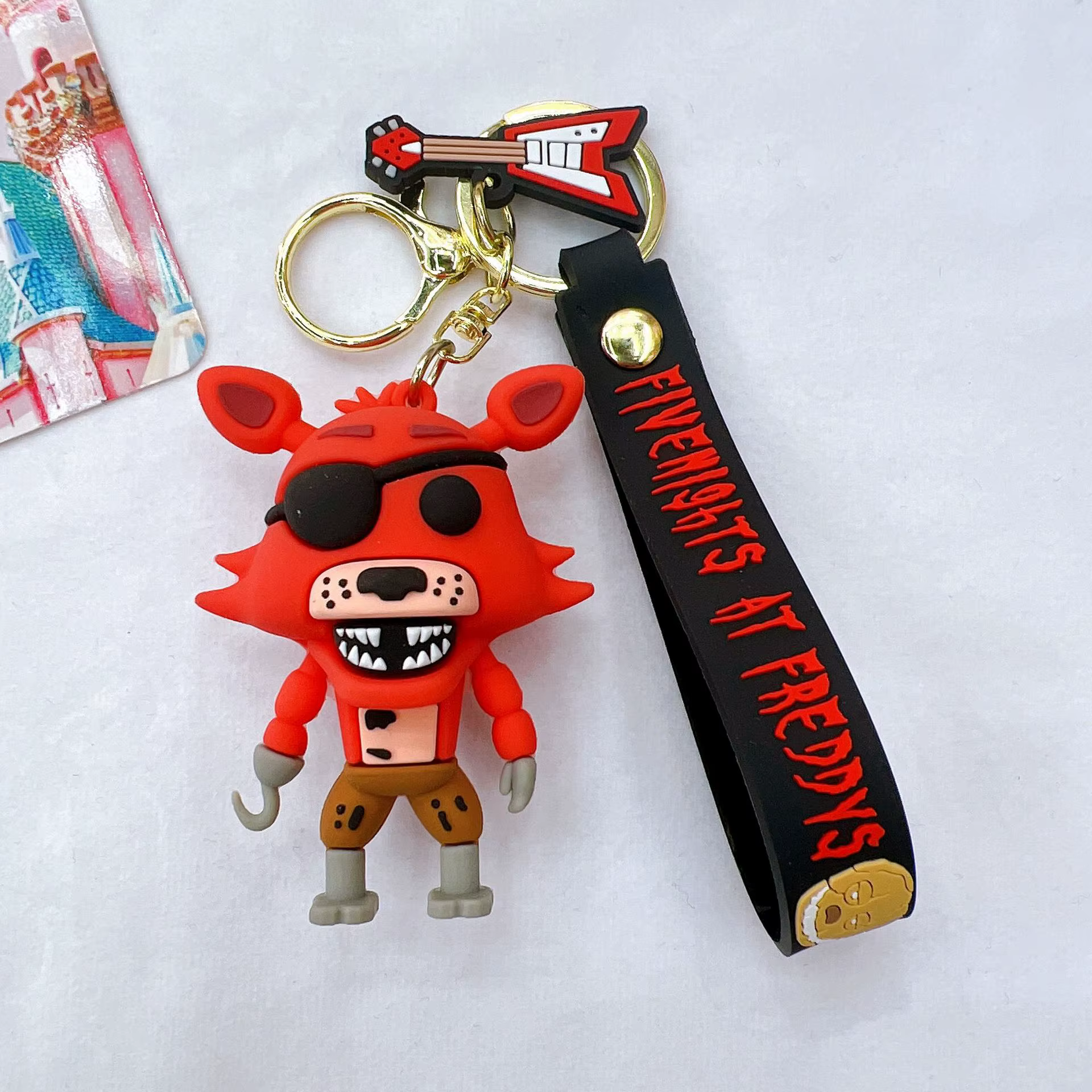 FNAF Freddy's Fazbear Butter Model Toy Porte-clés pour enfant, figurine d'action de jeu de dessin an