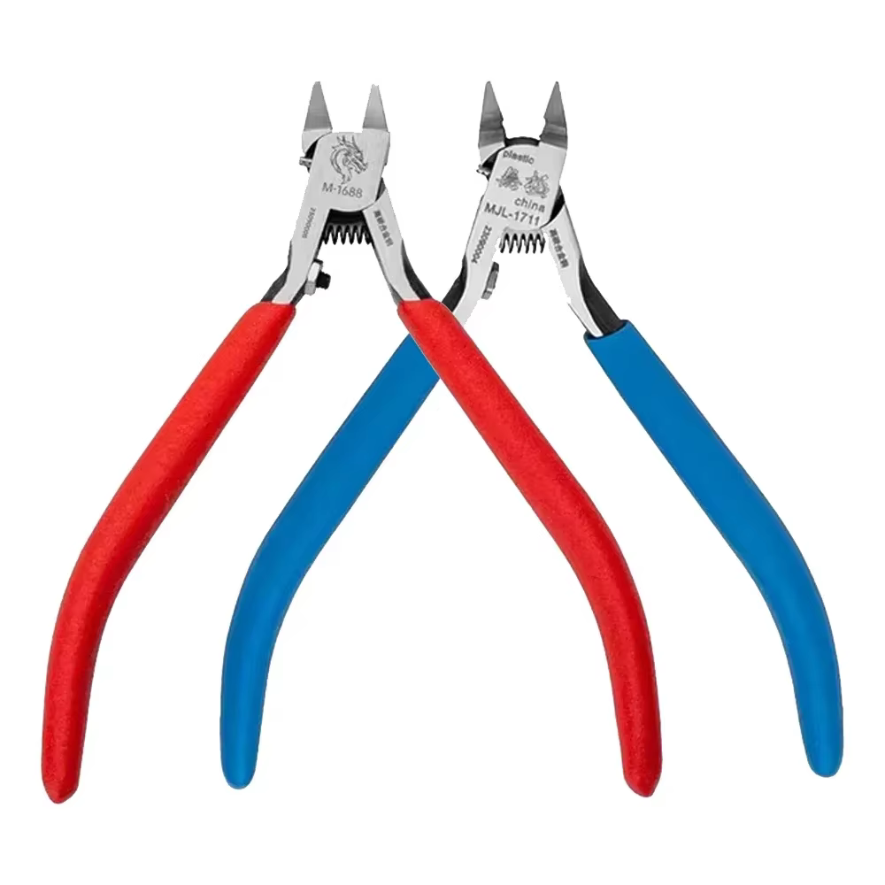 Pince à modèle MJL M-1711, outils de construction de modèles Gundam Ultra-fins à un seul bord pour l