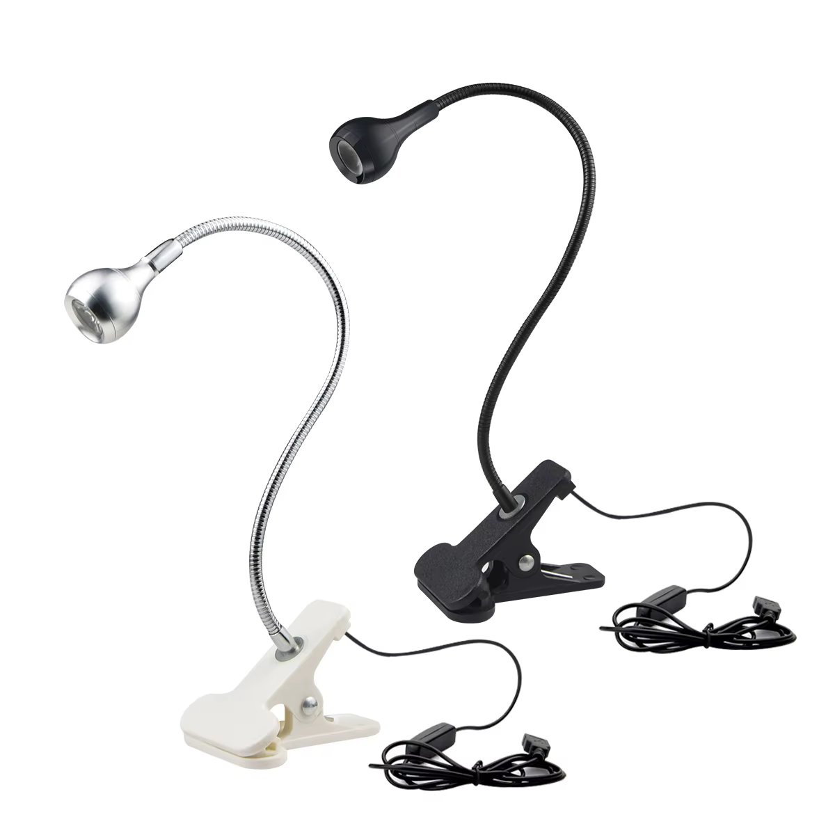Lampe d'alimentation USB lampe de lecture avec Clip de support lampe de Table Flexible lampes de lec