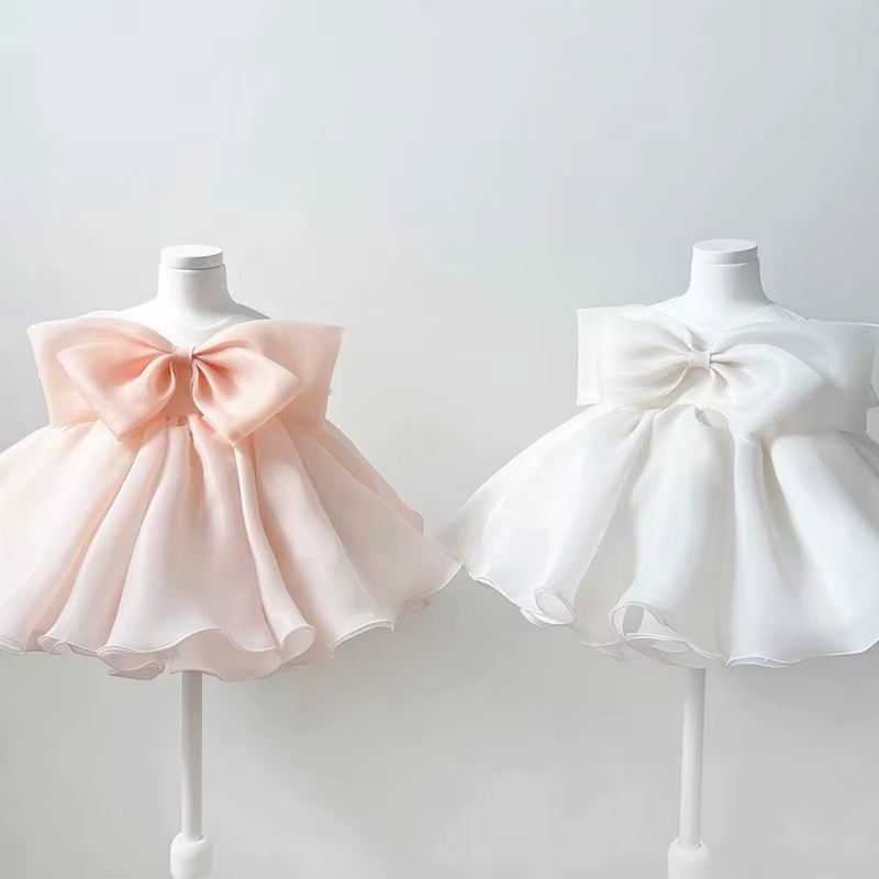 Nouvelle Robe de Princesse pour Filles 2026, Costume de Cérémonie pour Enfants, Robe de Soirée pour 
