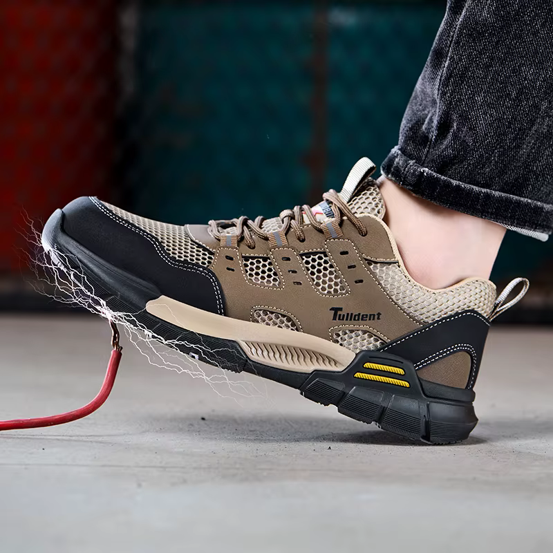 Chaussures de sécurité, chaussures de travail anti-écrasement et anti-coupures, chaussures de sport,