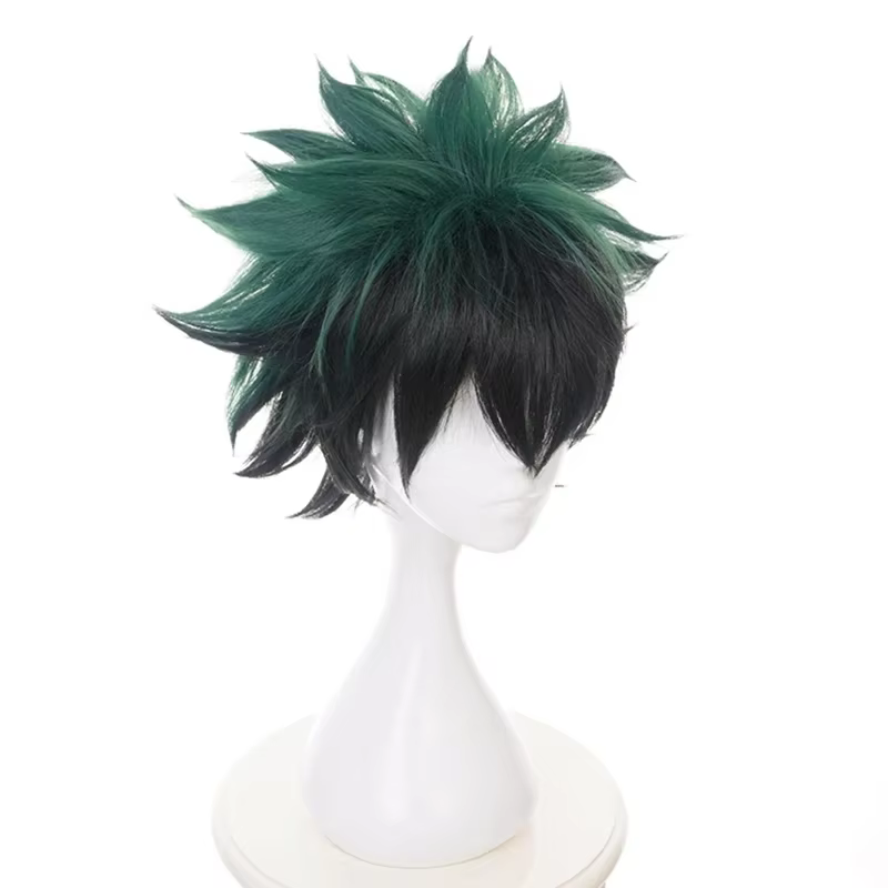 Perruque synthétique My Hero Academia Midoriya Izuku Bakugou Katsuki Bakugo, perruque courte pour Co