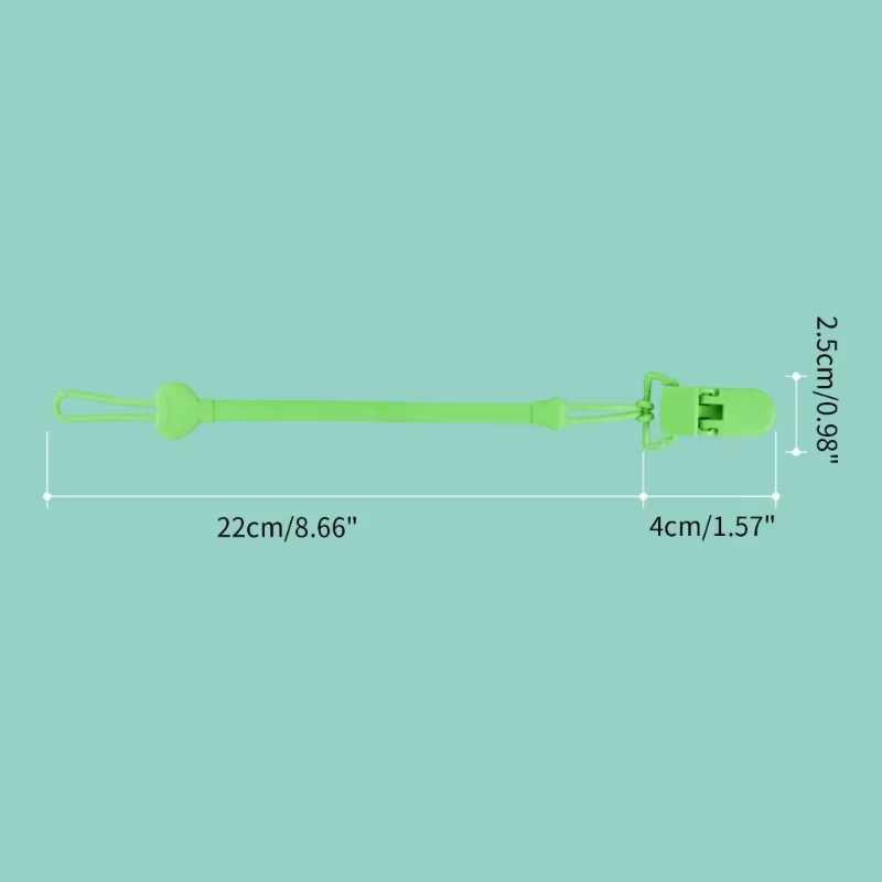 Attache-tétine en silicone JOFastened pour bébé, clip de dentition, nouveau-né TeWindsor, support de