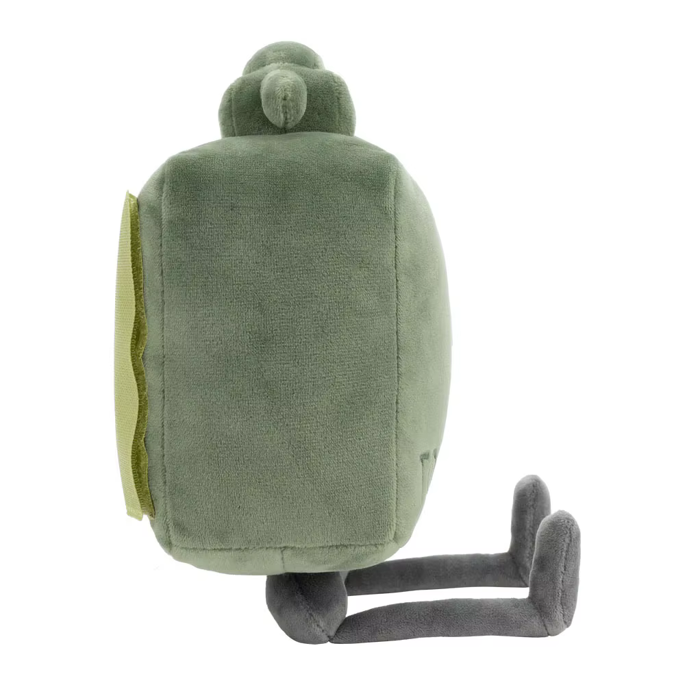 Poupée en peluche Claymore de 20CM, poupée carrée verte Kawaii, accessoires d'oreiller, modèle de Co