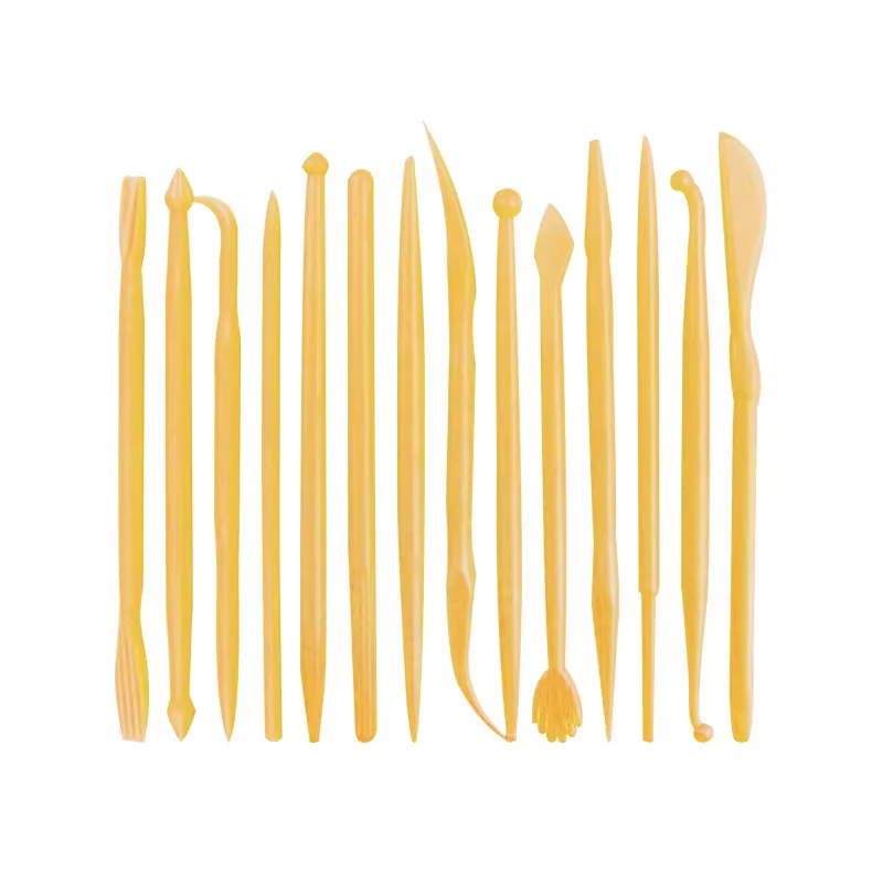 14 pièces/ensemble plastique argile Sculpture ensemble cire Sculpture poterie outils Sculpture Sculp