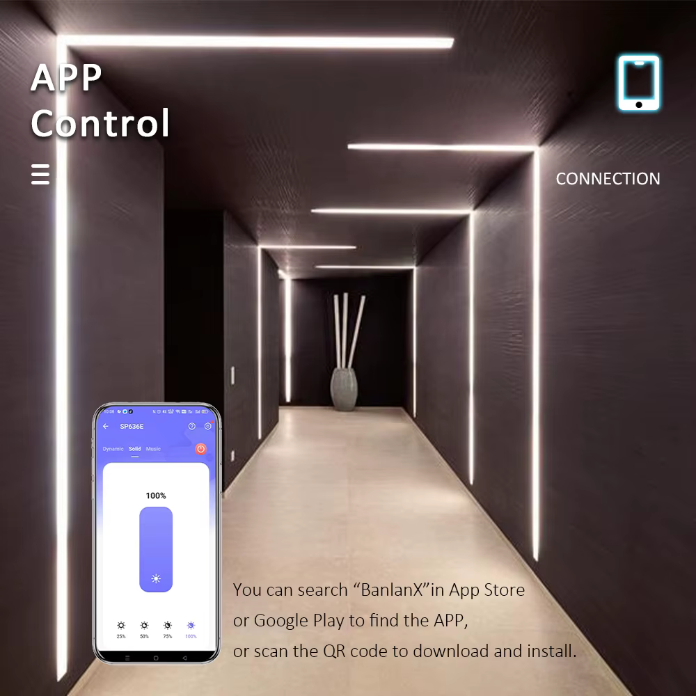 24V WS2811 COB bande lumineuse LED coulante d'eau courante 360 LED s/M ruban Flexible Bluetooth App 