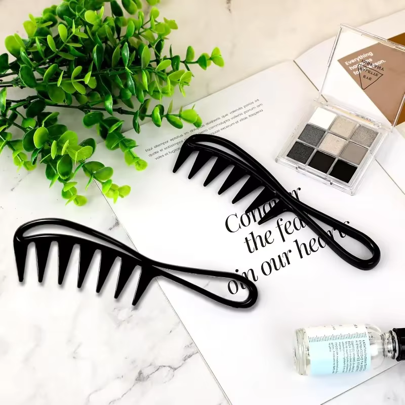 1 pièces peigne à cheveux avec dents larges Shun cheveux épilation peigne adapté cheveux secs et hum