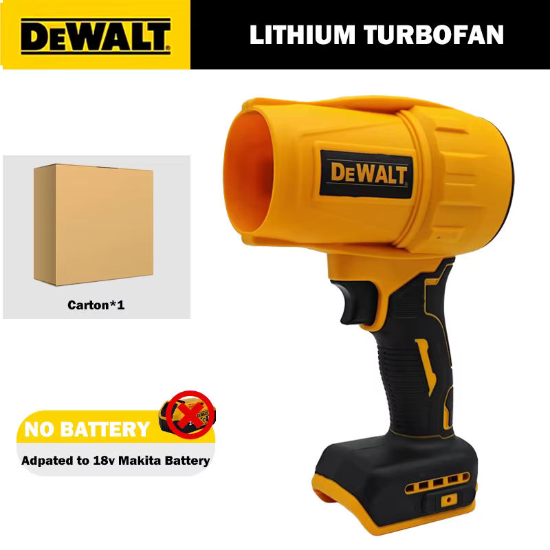 Dewalt – souffleur d'air sans fil, 30000 tr/min, Turbo, ventilateur violent portatif, sèche-linge, o