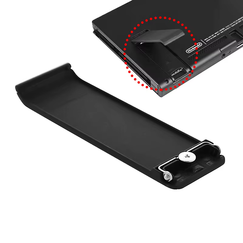 Support arrière pour Console Nintendo Switch, 1 pièce, Support arrière NS, trépied Durable, blanc, b