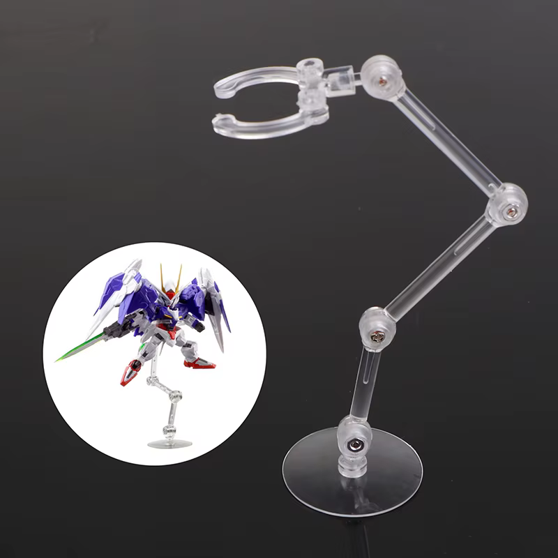 Support transparent pour figurine d'action, socle de piédestal pour SH Figuart, présentoir de modèle