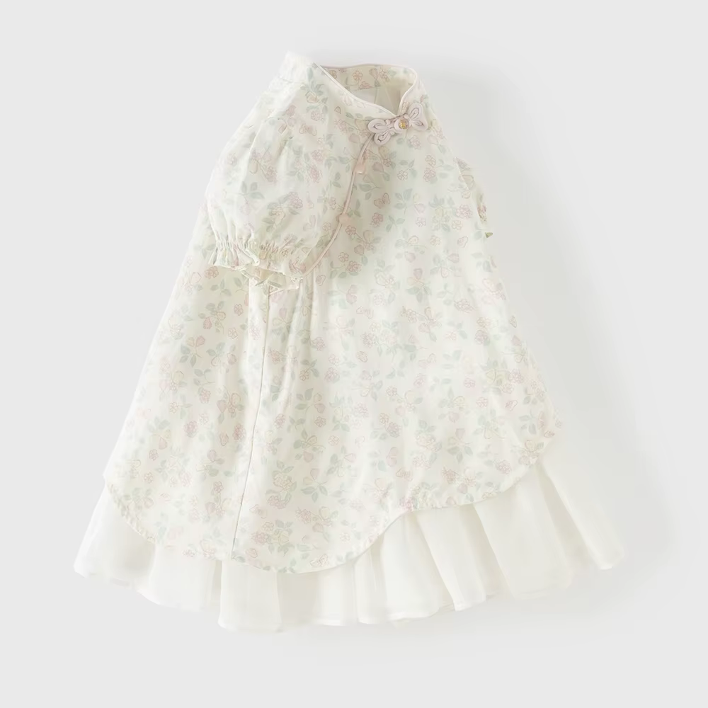 Robes en maille pour filles Dave Bella, robes d'été pour enfants, vêtements pour enfants, robe éléga