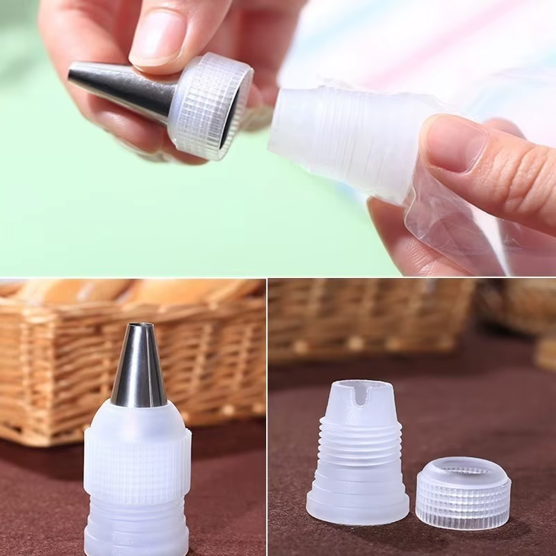 Embouts de douilles de glaçage à la mode, convertisseur de décoration de gâteaux, coupleur, outil de