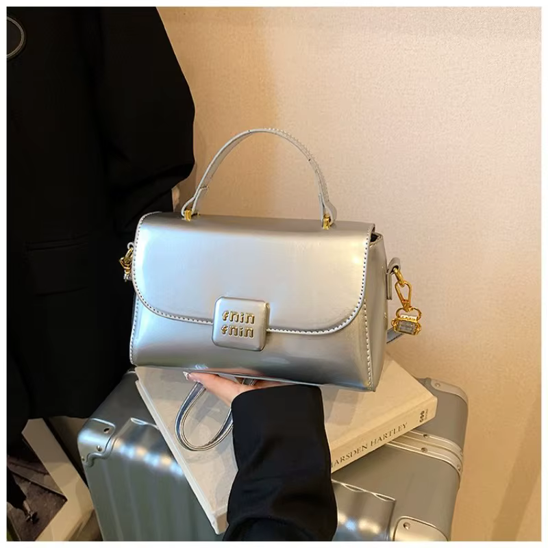 Sacs à langer élégants et simples de style parisien pour femmes, sac à bandoulière de créateur de mo
