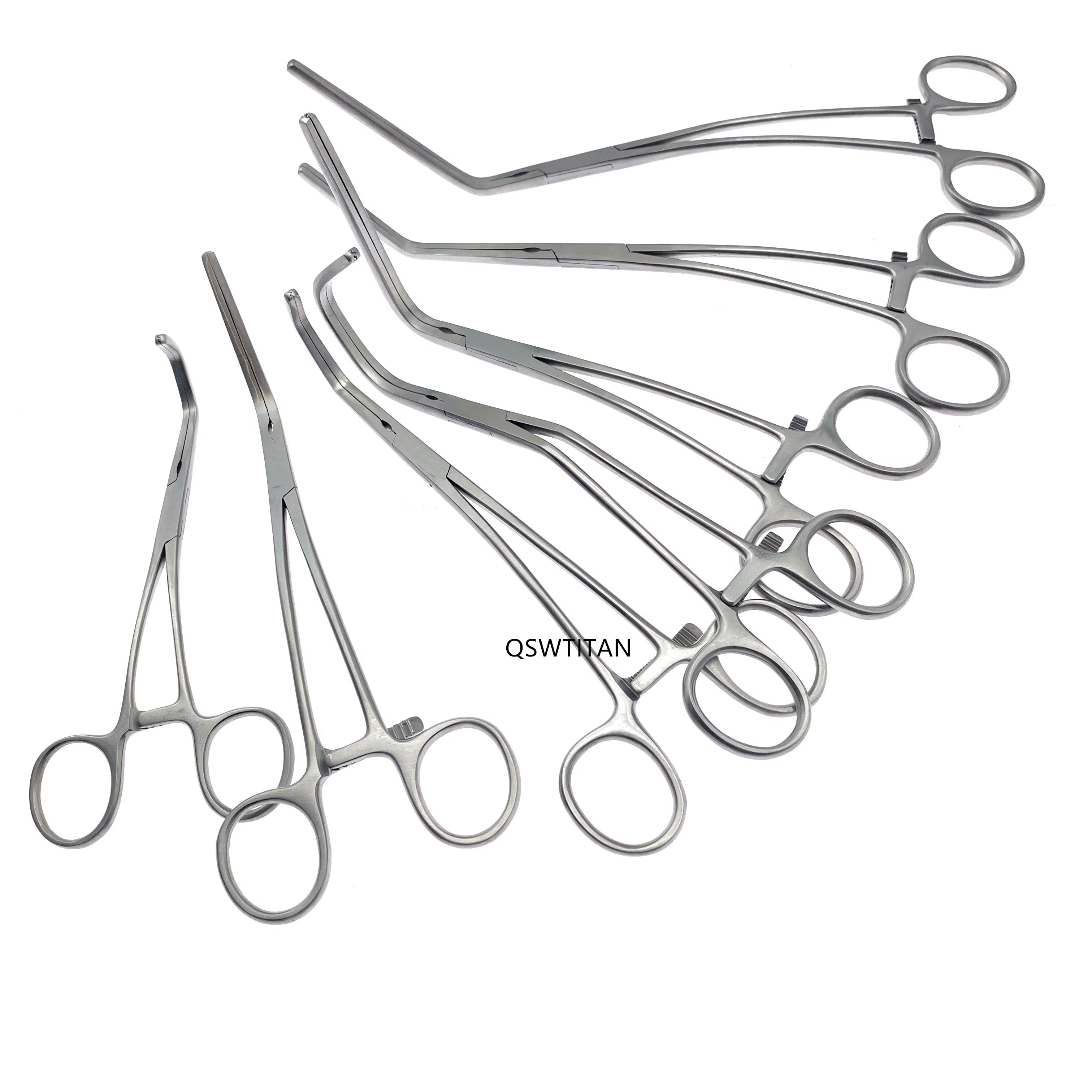 Embouts de mâchoire atraumatiques, pinces vasculaires, pince d'exclusion Aortique, instruments chiru