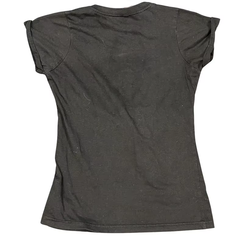 Esthétique Emo y2k hauts été bébé t-shirts hauts Streetwear gothique Harajuku graphique Cool fille T