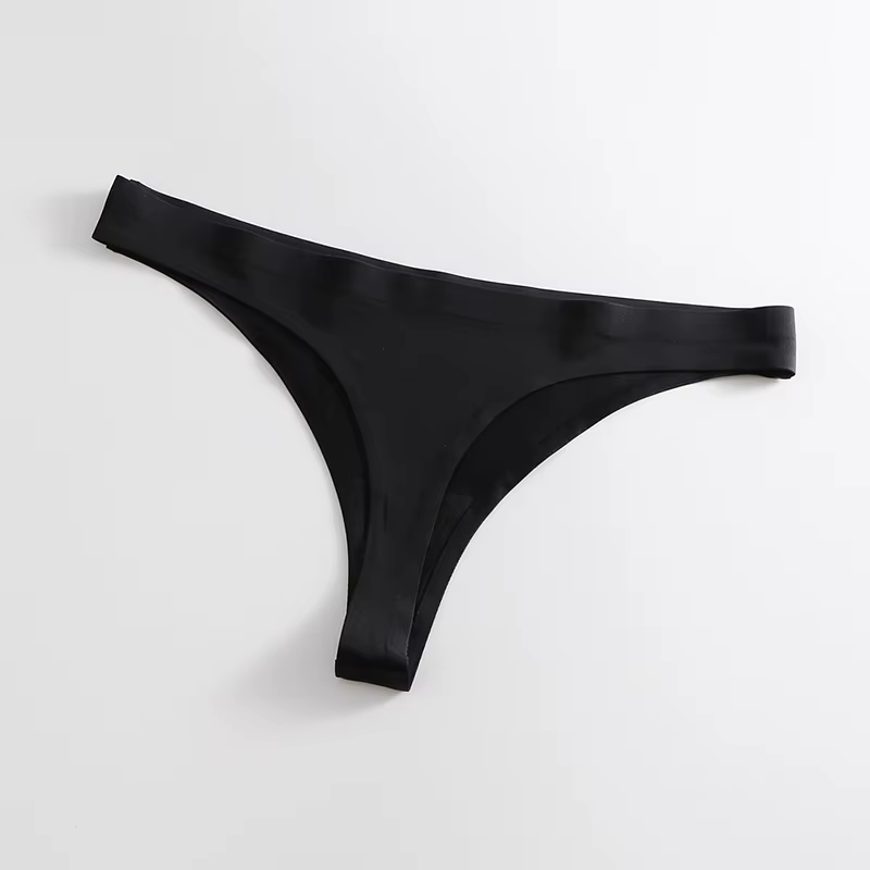 BZEL-Culotte sans couture pour femme, sous-vêtement confortable, doux pour la peau, couleur unie, se