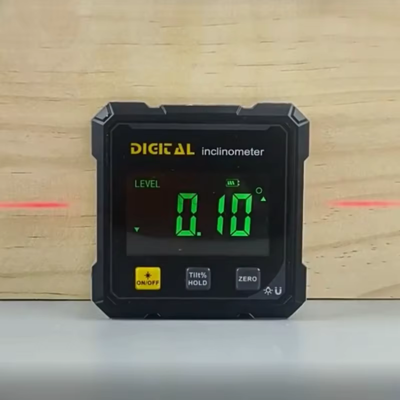 Niveau de mesure précis, aspiration magnétique à quatre côtés, boîte d'angle d'inclinaison Laser Dou