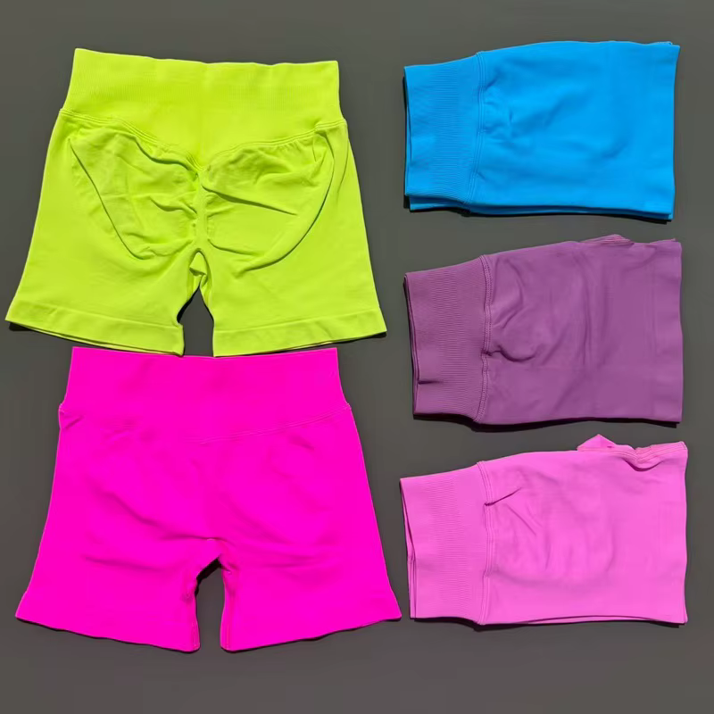 HISTELLO – short de sport pour femmes, taille haute, 4.5 pouces, pour yoga, entraînement, leggings s