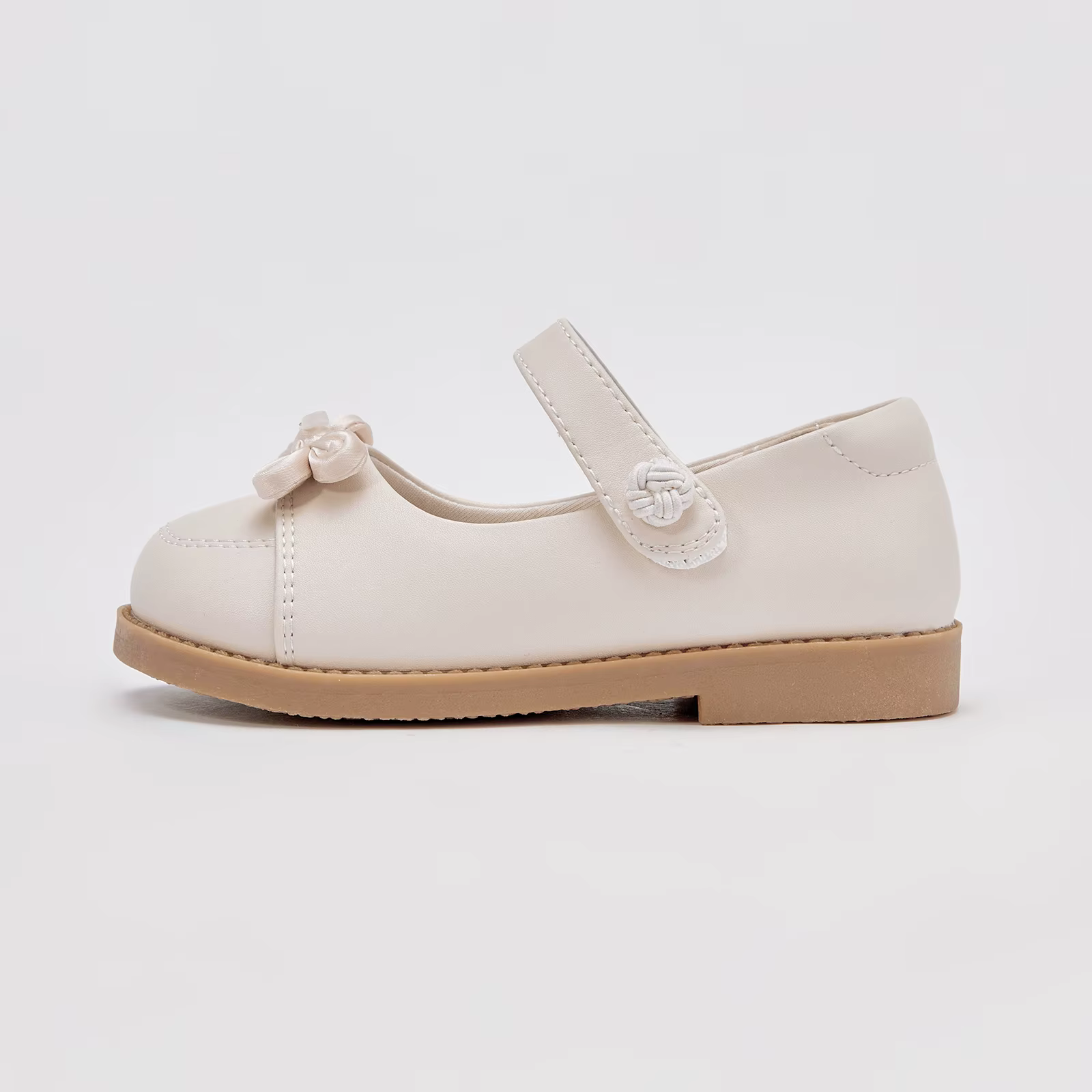 Dave Bella chaussures en cuir pour enfants automne fille confortable doux mignon blanc princesse cha