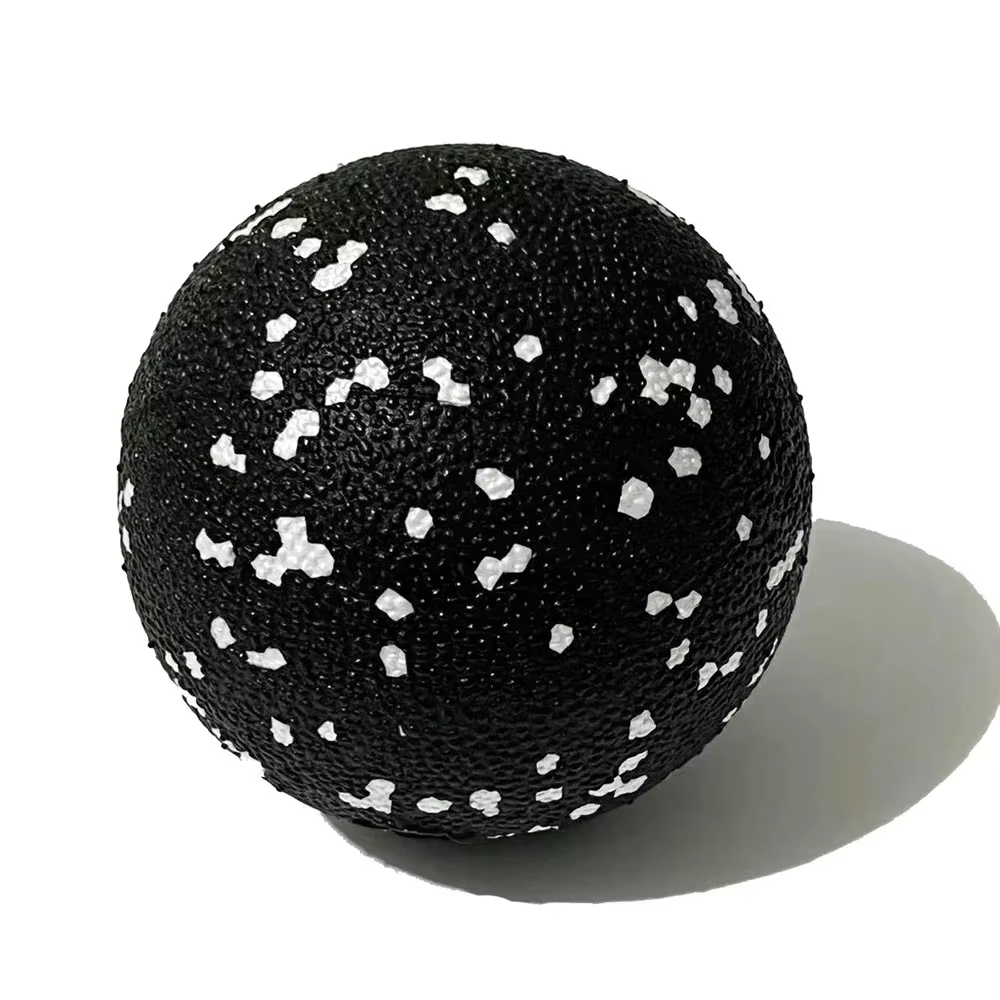 EPP 8cm boules d'arachide Massage corporel balle de Fascia haute densité Relaxation musculaire cross
