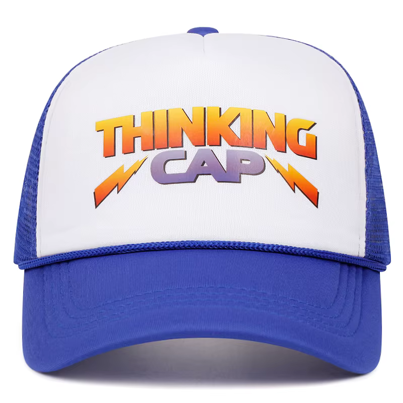 Casquette de baseball en maille respirante pour femmes et hommes, casquette de baseball brodée en ép