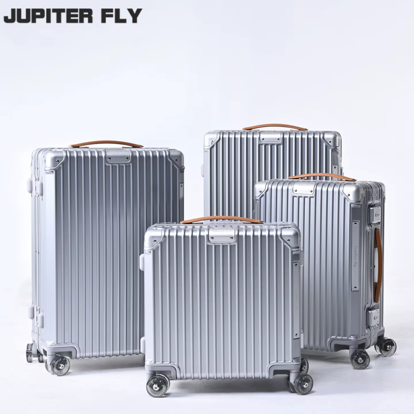 Valise de luxe matériau PC de haute qualité avec cadre en aluminium boîtier de chariot à verrouillag