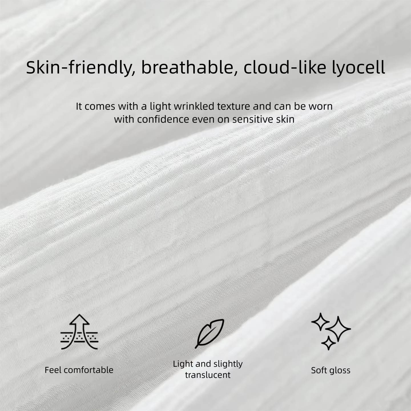 Chemisier surdimensionné en Lyocell SENTUBILA pour femme, collection Printemps-Été 2026, col rond, m