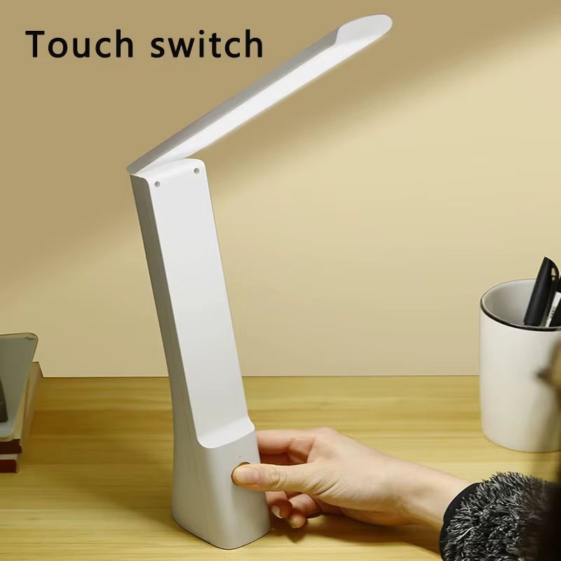 Lampe de bureau Led pliable tactile réglable pour maison intelligente chambre veilleuse étudiant lec