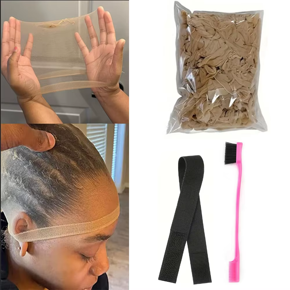 Bonnet de perruque HD en gros, filet à cheveux transparent HD de haute qualité, bonnet de perruque e