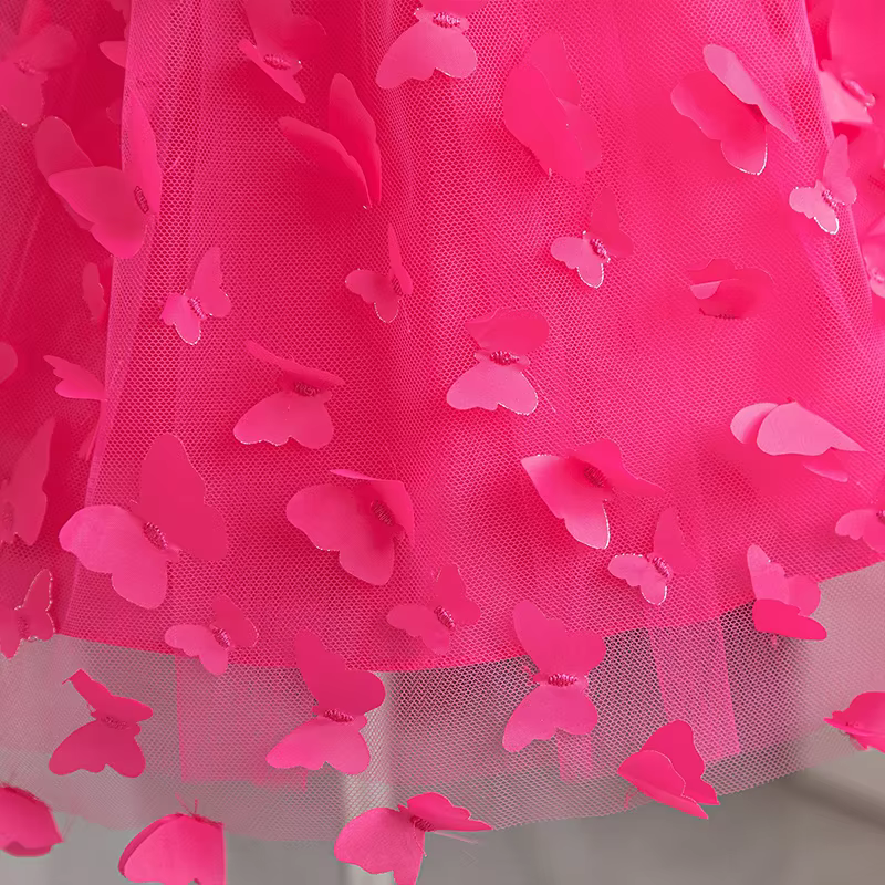 Robe de princesse d'anniversaire pour filles, vêtements pour enfants, tenues de fête Mickey Minnie M