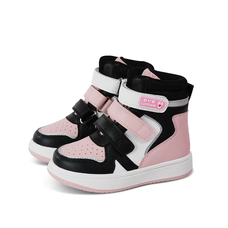 Ortoluckland – baskets orthopédiques pour petites filles, chaussures orthopédiques en cuir pour enfa