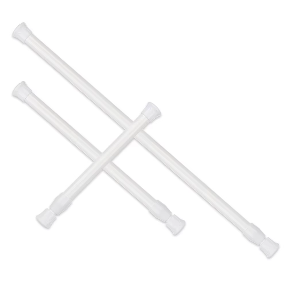 Poteau Télescopique de Rideau Multi-Usages, Bâtons Extensibles Réglables, HOProduct, Tringles de con