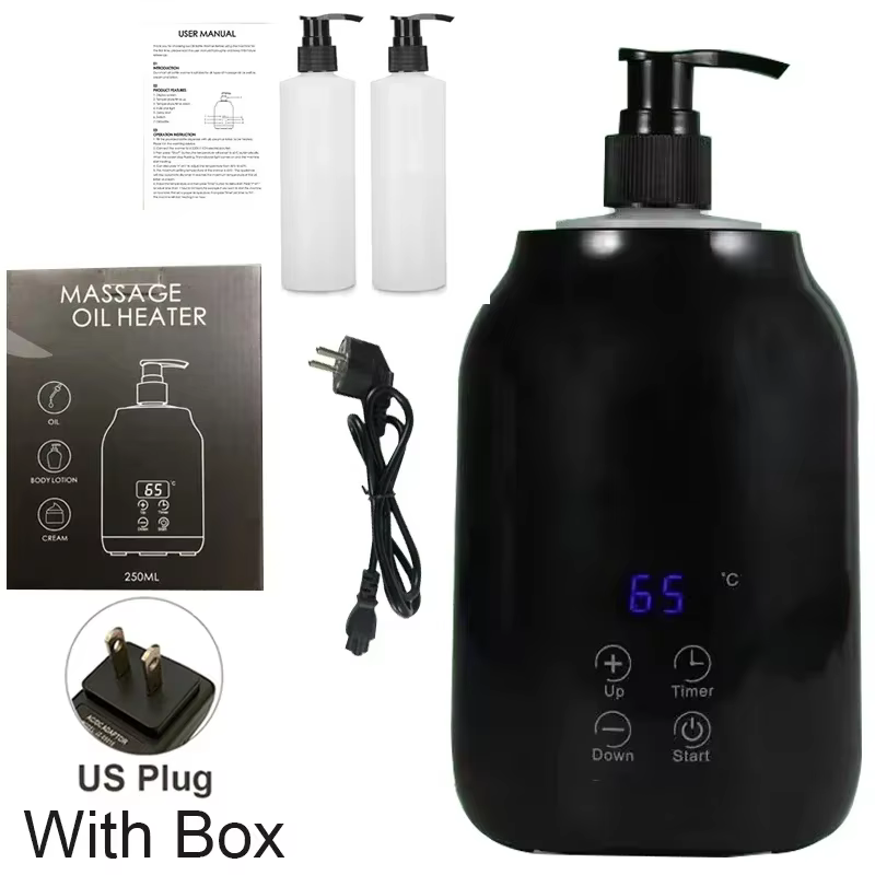 2025NEW huile de Massage plus chaud numérique Lotion crème chauffage 2 Modes de chaleur Lotion plus