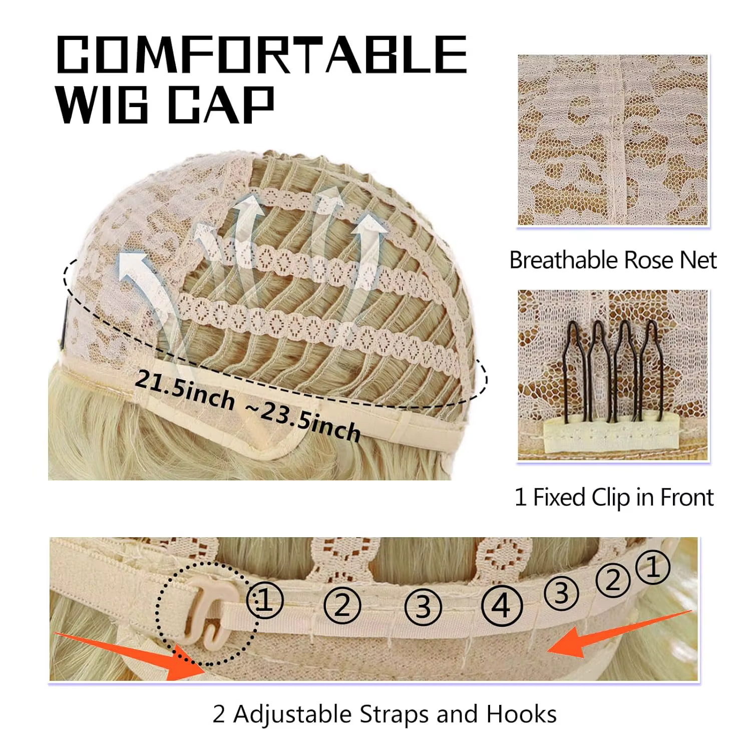 Costume Donald synthétique 3 pièces, cravate rouge, épingle de drapeau, compatible avec la perruque 
