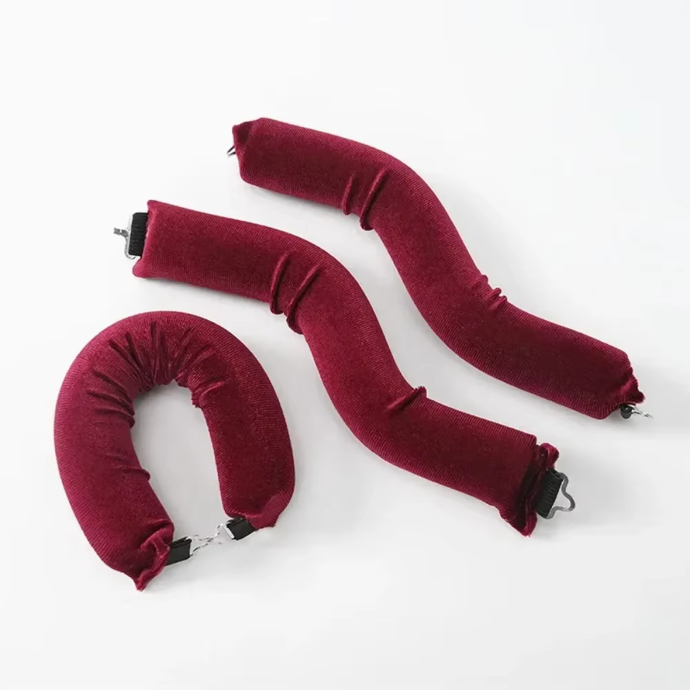 Bigoudi sans chaleur, tige à friser, bandeau sans chaleur, boucles paresseuses en Satin, bigoudis do