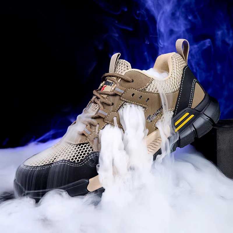 Chaussures de sécurité, chaussures de travail anti-écrasement et anti-coupures, chaussures de sport,