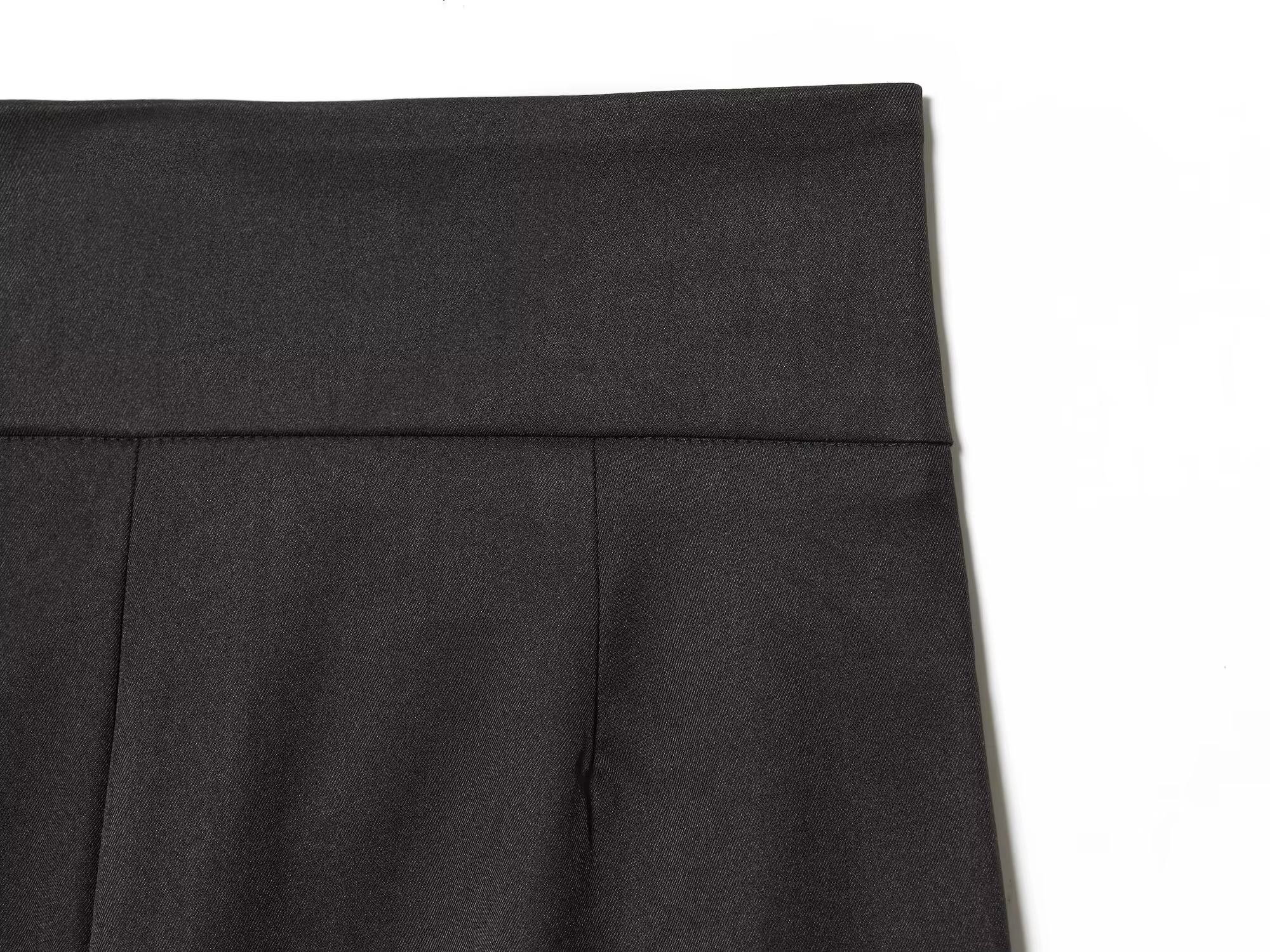 Pantalon palazzo plissé taille haute coupe ample ETJ 2026 pour femme, idéal pour le travail, les voy