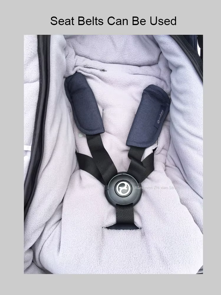 Accessoires de poussette pour bébé, couvre-pied chaud pour Cybex Eezy Twist, chancelière d'hiver pou