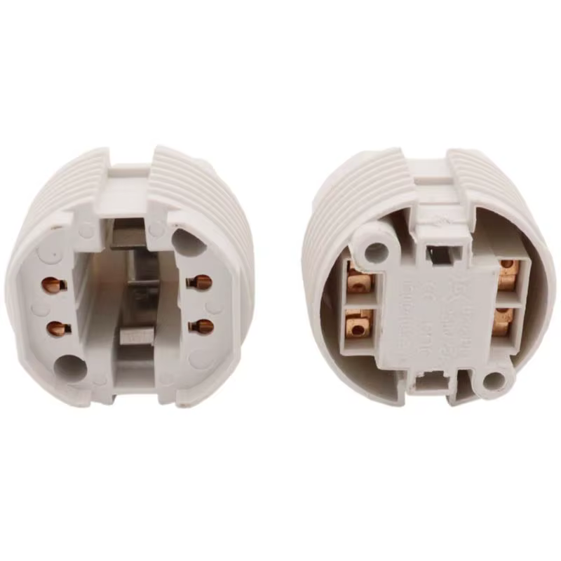 G24 Test vieillissement support de lampe 2p 4pin lumière LED support de lampe convertisseur vis ampo