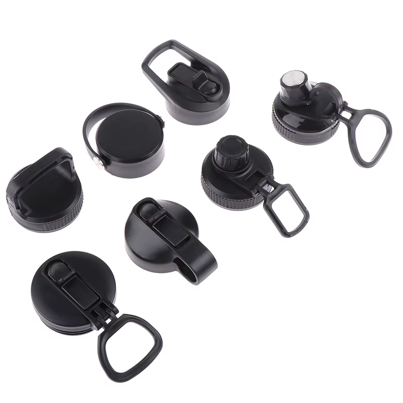 Couvercle à rabat en paille de rechange pour bouteille d'eau hydro, bouchon flexible, d'extraction, 