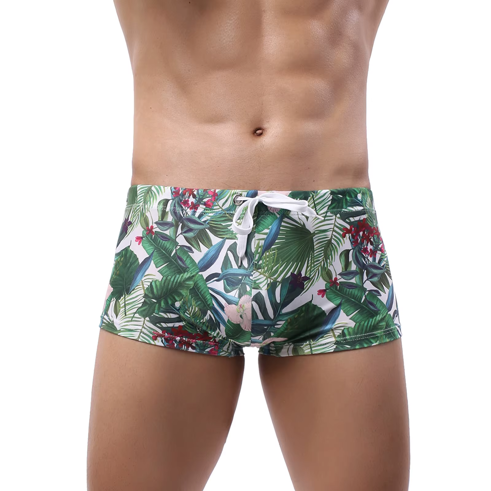 Vente chaude maillots de bain homme boxeurs de natation Shorts Sexy maillot de bain hommes taille ba