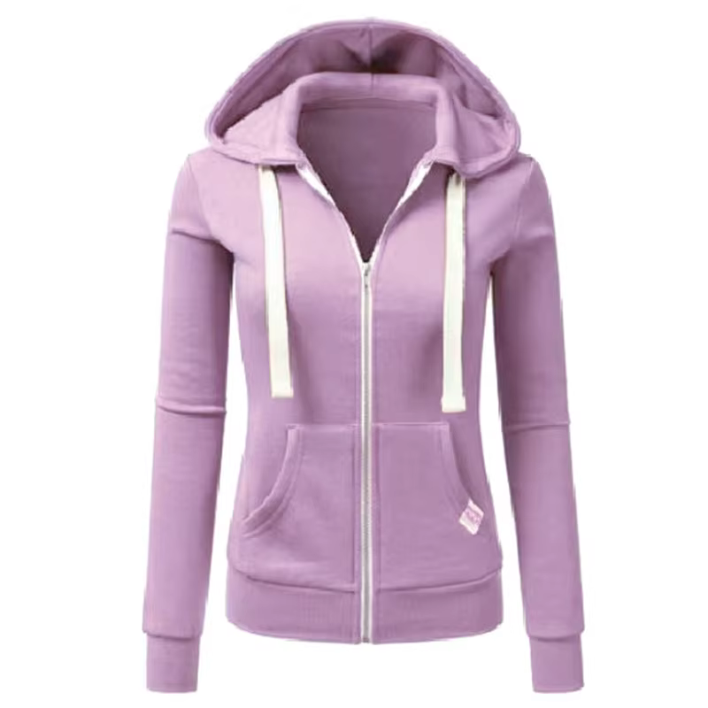 Sweat à capuche de sport personnalisé pour femmes, nouvelle mode automne/hiver, manches longues, cor