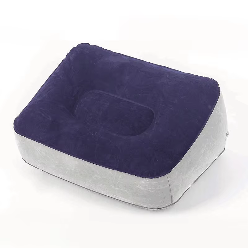 Repose-pieds gonflable en PVC, coussin d'air pour voyage, bureau, maison, jambes relaxantes, outils 