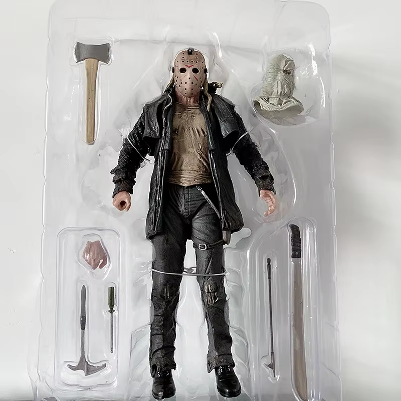 NECA vendredi le 13ème figurine jouets Freddy Jason Voorhees sang figurine d'action ultime Jason mod