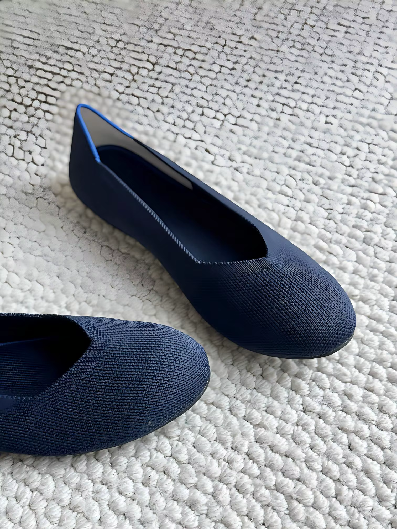 Maggie's Walker – chaussures plates tricotées à bout rond pour femmes, extensibles, classiques, conf