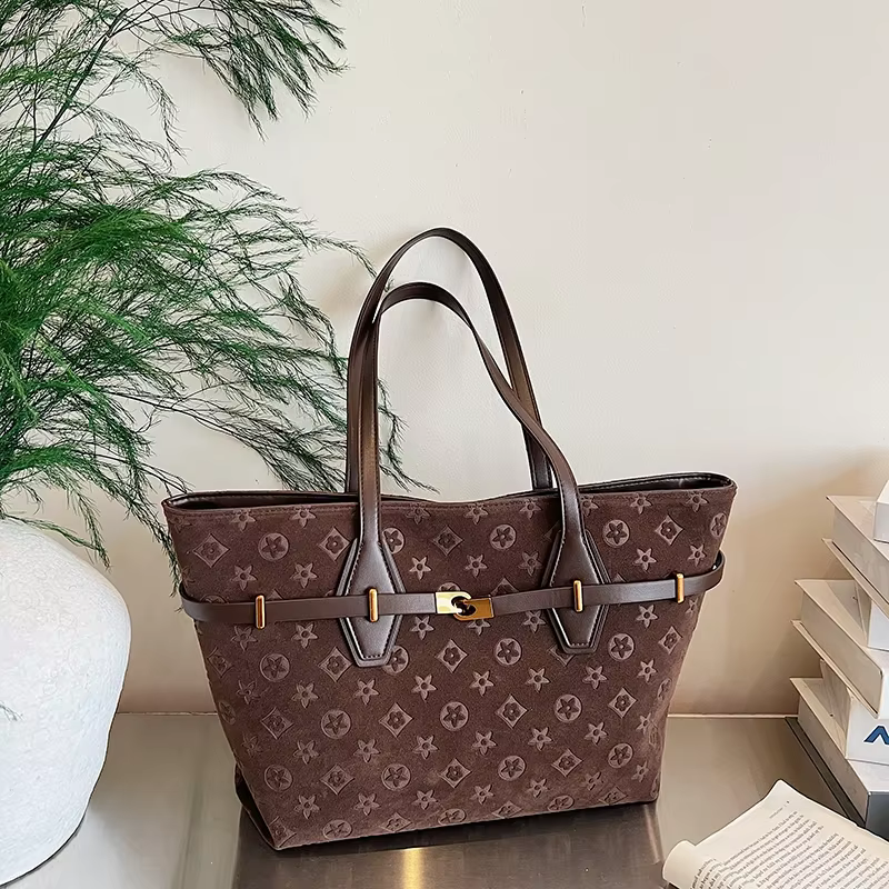 Sac bandoulière en cuir de luxe pour femme, sac messager pratique de style classique et élégant par