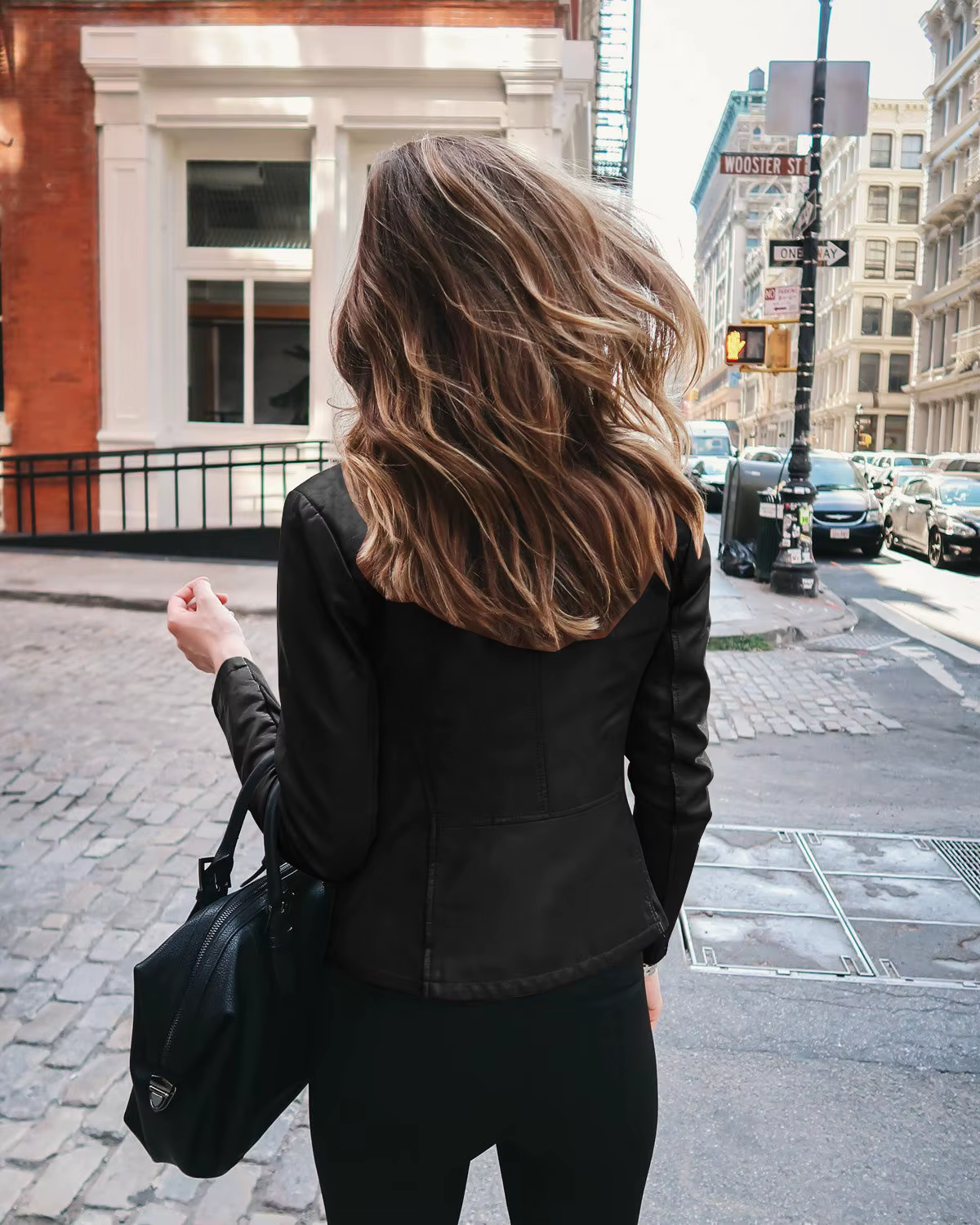 Veste bombardier Vintage en cuir PU pour femme, coupe-vent à fermeture éclair, mode décontractée, au
