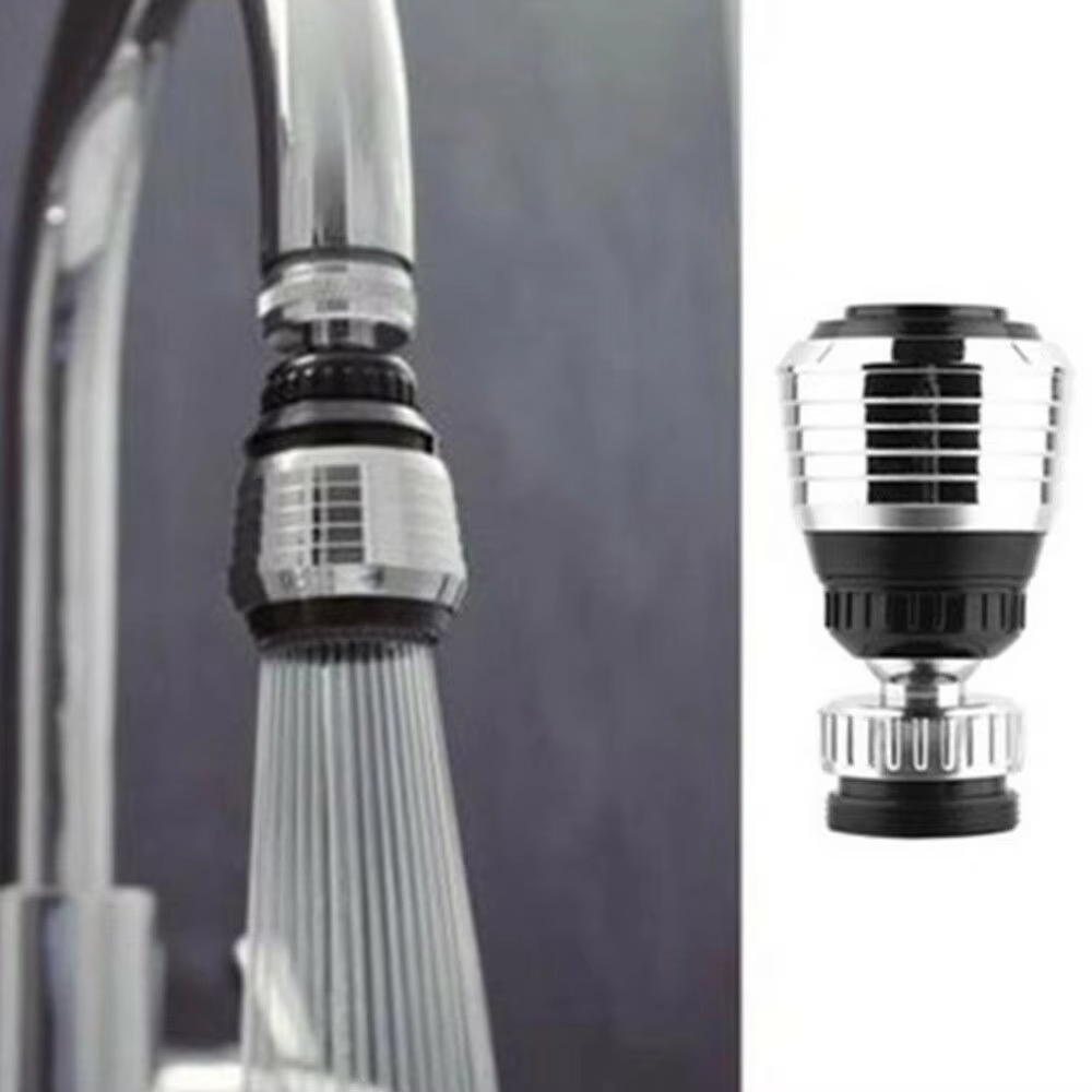 Robinet de cuisine rotatif à 360 °, aérateur de douche, buse de pulvérisation diffuseur, tête d'écon
