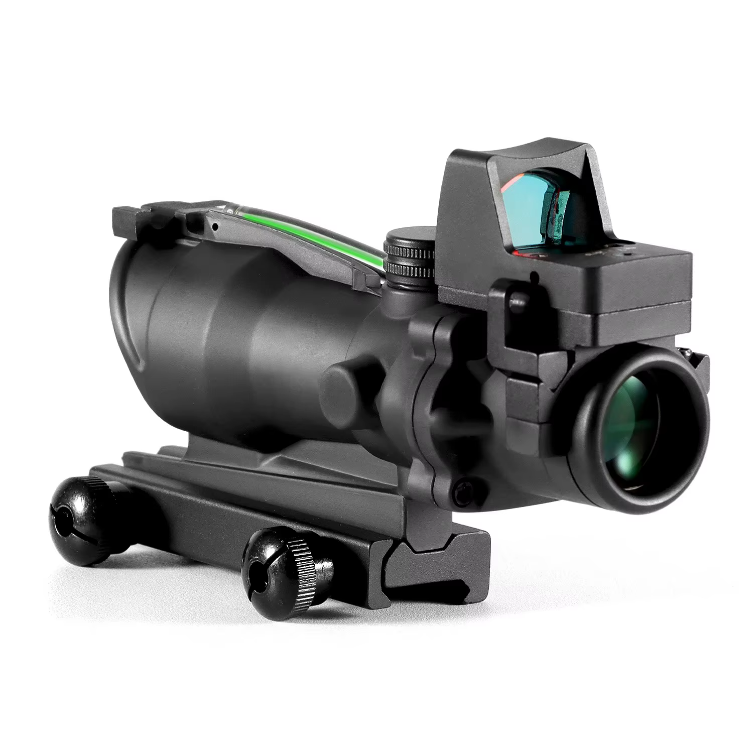 Portée tactique réglable à point rouge 4x32, 1x 4x, portée sur Rail de 20mm pour la chasse